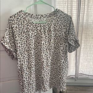 Leopard Print Women's Top
